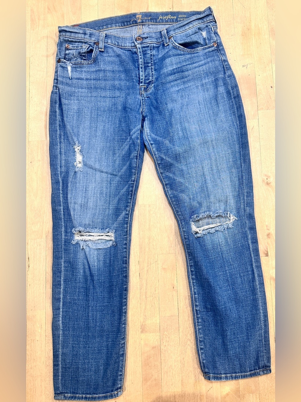 Women's 7 For All Mankind Jeans Josephine skinny Boyfriend